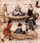 CRANACH, Lucas the Elder, The Fountain of Youth (detail) sd